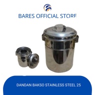 Dandang Bakso Gajah Stainless Steel 25 Kapasitas 3 Kg Terbaru