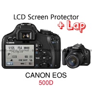 Anti-scratch LCD Screen Protector Protect Guard Cover for Canon EOS DSLR SLR 500D Rebel T1i Kiss X3 