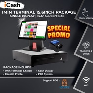 IMIN D3-504 Single Screen iCash Mesin Cashier Loyverse POS System
