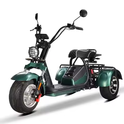 60V20AH 2000W EEC Electric Motor Tricycle COC Chopper City Coco Scooter