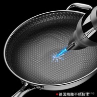 316Stainless Steel/Non-Stick Wok without Coating 304Household Wok Flat Bottom Induction Cooker Applicable to Gas Stove Pot