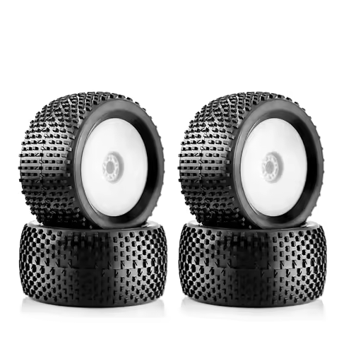 140mm Off Road Buggy Tires Wheel 17mm Hex Hubs for 1/8 RC Racing Car 4WD Nitro HPI HSP BAZOOKA CAMPE