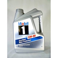 Mobil 1 - 5W50 Fully Synthetic Oil (4litres)