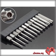 AMOONA Electric Screwdriver Drill Bit Magnetic Screwdriver Bit 50mm 1 4 Inch T5-T40 Torx Head Screwd