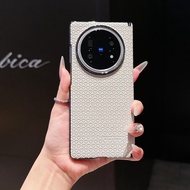 Vivo X Fold 5 Matching phone case Small cube leather protective case Paksi Center Leather Vivo X Fol