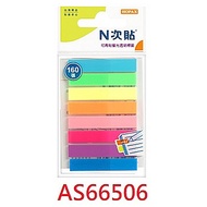 [Stationery] N Times Transparent Fluorescent Label 8 Colors Total 5 Types AS