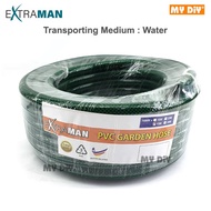 🔥KUALITI PADU🔥25M 1 GULUNG PAIP AIR GETAH PVC TEBAL BRAND EXTRAMAN 2.5MMX16MM 25M GARDEN HOSE PVC PI