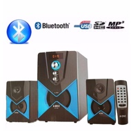 LXJลำโพงซัพวูฟเฟอร์ บลูทูธ 2.1 USB/FM/Bluetooth รุ่น A-ONE A-22BT