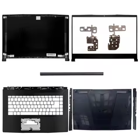 New For MSI GF65 Thin MS-16W1/16W2 LCD Back Cover Top Case/Bezel cover/95%-98%New Palmrest Cover/Bot