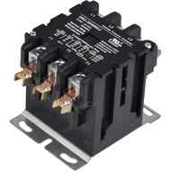 Well-made SUNLEE 60 Amp 75 RES 3 Pole 120v coil SunLee DP Contactor A2L Compliant UL Recognized & Ap