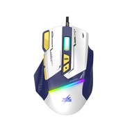 Zeus M12 Pro Gaming Mouse Wired 7200dpi RGB Backlight Optical Mice 8 Keys Mice Mecha Style Mouse