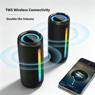 16W Portable Bluetooth Speaker IPX5 Waterproof RGB Outdoor
