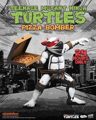 《預購》【 ZOO TOYS  玩具店 】 MIGHTY JAXX TEENAGE MUTANT NINJA TURTLES: PIZZA BOMBER 忍者龜 披薩轟炸機