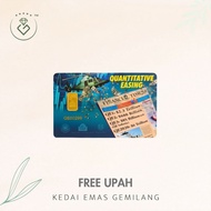 [Kedai Emas Gemilang] 8001308 Public Gold 1G (Qe00298) Gold Bar (1.5Cm) (1G) [999 Gold]