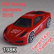 MERAH Hot Wheels HW Racing Ferrari F430 Challenge Red Loose