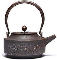 Cast Iron Teapot Cast Iron Pot Handmade Uncoated Health Old Teapot Special Tea Set for Making Tea Ir