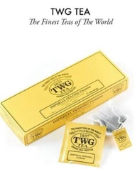 TWG Tea Imperial Oolong Tea Cotton Teabag / ชา ทีดับเบิ้ลยูจี ชาอู่หลง อิมพีเรียลอู่หลง ชนิดซอง บรรจุ 10 ซอง 10 Sachets