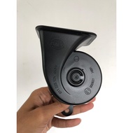 Hella Midnight Black Snail Horn Pair 12V Original Hella Waterproof Snail Horn