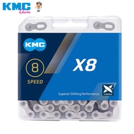KMC Mountain Bike Chain X8 X9 X10  X11 X12 Bicycle Chain Road MTB chains 9s 10s 11s 12s MTB Road Bik