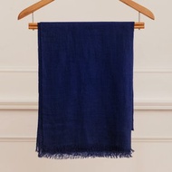 CASHMERE 精薄超高支紗喀什米爾披肩 | DENIM BLUE |