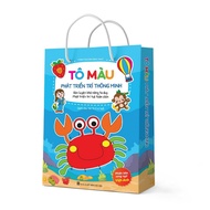 Book Coloring Bags Think Development 8 books For Children From 26 Years Old