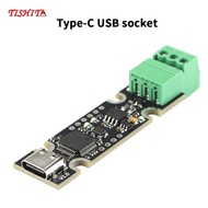 [Bilibili1] USB to Can Adapter, based on STM32F072 Accessories 3 Pin Terminal V1.0 Type C