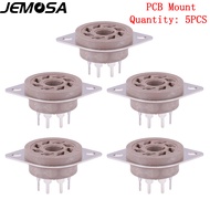 [KFJND] เบ็กไลท์หลอด8Pin GZS8-F2เบ้าหลอดสุญญากาศซ็อกเก็ต KT88 6SN7 6V6 6L6 EL34 6550 6N8P 5881 5U 4ก