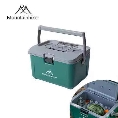 MOUNTAINHIKER Camping Cooler Box 16L Incubator Portable fridge Beer drink cooler ice box Car Refrige
