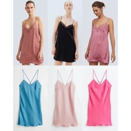 HM Satin Lace Nightslip Dress Branded Fashion/ /