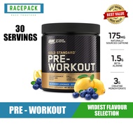 ON Pre Workout Gold Standard | 30 Servings | Creatine | Beta Alanine | Energy Boost | [Racepack.sg]