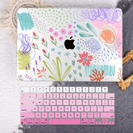 Redlai เคสแข็งพิมพ์ลายคริสตัลใช้ได้กับ MacBook 2025 M4 A3240 A3241 Pro 14 16 Air Pro M1 M1เคส Air 15