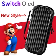 Switch Oled Storage Bag with Stand,Hard Shell Switch Oled Protective Case,New Style Carrying Bag for Nintendo Switch Oled Model