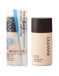 CEZANNE - 長效持久遮瑕粉底液 SPF50+ #00 亮膚色 27g (香港代理商行貨)