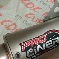 SILENCER SILINCER ONLY KNALPOT PROLINER ASLI ORIGINAL