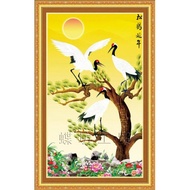Tung Hac Dien Nien 3D Cross Embroidery Painting A777 (CUSTOMER'S DIY) Size: 50X80CM