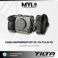 Tilta Camera Cage Lightweight Kit v2 for Sony FX3 & FX30 Black | Titanium Gray