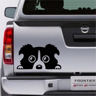 CUTTING STICKER CAR DOG STICKER DOG VARIATION CAR TRUNK