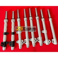 〽️FORK LAY CNC DAH SIAP POTONG BATANG CHROME BAGI RENDAH 2INCI WAVE 125/WAVE100R/EX5 CLASS1/FUTURE/W