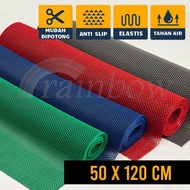 100%berkualitas Keset Karpet Karet PVC Anti Slip Meteran - Keset