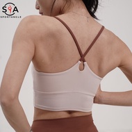 【Sportsangel】Sports bra vest shoulder straps beauty back fitness yoga bra