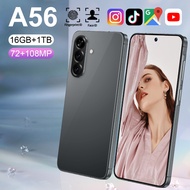 4G/5G NEW A56 Smartphone  6.7-inch Full Screen Memory 16GB+1TB  Battery 8000mAh Android 15.0