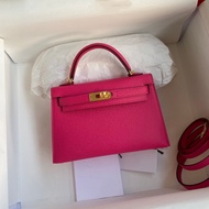 [Zivy Boutique] High-Quality Imported Cowhide 19cm Mini Handbag Simple Atmosphere