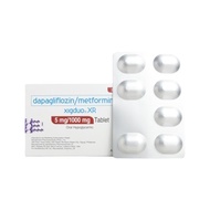 XIGDUO Dapagliflozin Propanediol Monohydrate 5mg Metroformin Hcl 1000mg 1 Film Coated Tablet [PRESCR