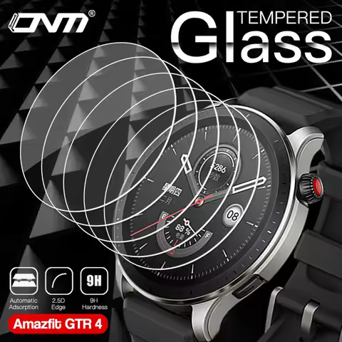 Tempered Glass Screen Protector for Amazfit GTR 4 HD Glass Protective Film Anti-Scratch for Amazfit 