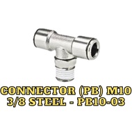 CONNECTOR (PB) M10-3/8 STEEL - PB10-03-STEEL