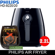 Philips HD-9220 / 20 Air Fryer / Black, Korea Plug, Lowest Price