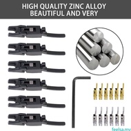 Best 6Pcs Guitar Locked String Saddles Roller Bridge Saddles Tremolo Bridge Saddles