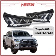 Toyota Hilux Revo (2.4/2.8) V2 Headlamp Headlight Head Lamp LED DRL Head Light Headlamps Headlights 