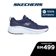 Skechers Women Max Cushioning Elite 2.0 Break Through Shoes - 129608-NVBL Air Cooled Goga Mat Kasut 