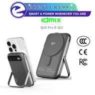 IDMIX Q10 Pro II-Qi2 Certified 15W Magnetic Wireless Power Bank 10000mAh (Mgsafe Compatible) | 3C CC